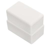 INOOMP Boîtier de Dérivation Plastique 2Pcs, Blanc 60X36X25Mm, Boîtes Électriques Étanches Ip54 pour Projets Électroniques, Montage de Modules LED et Circuits Imprimés