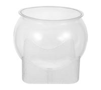 INOOMP Bol à Poisson en Plastique : Vase décoratif pour Fleurs - Bol à Poisson Rouge incassable et Robuste pour centres de Table, décorations de fête