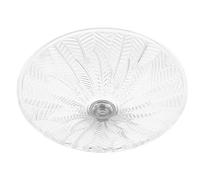 INOOMP Bol Décoratif en Verre pour Fruits et Snacks Plateau Multifonction, Coupe à Fruits Élégante Adaptée pour Service et Décoration de Table