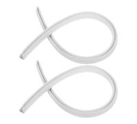 INOOMP Bouchon de Sécurité pour Ouverture de Canalisation Protection Étanche en Caoutchouc Blanc Lot de 2 Pièces pour Tuyau de Gouttière pour Jardin