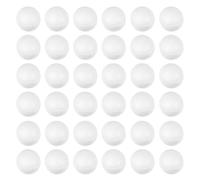 INOOMP Boules 500pcs Sphères de Mousse pour Artisanat en Polystyrène Blanches 500 Matériau Léger et Facile à Modeler pour Décoration Mariage et Noël