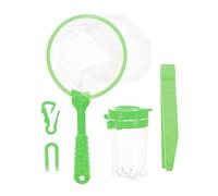 INOOMP Bouteille d'observation en Filet Anti-Insectes Outil de Capture de Bugs Insectes pour Les Enfants Trousse d'insectes Filet de Jouets extérieurs Bogue Abdos Vert Clair