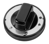 INOOMP Bouton de Commande Design Moderne et Flexible en Abs Noir Résistant à Haute Température pour Cuisinière à Gaz pour Barbecue et Poêle à Gaz