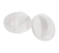 INOOMP Bouton de Ventilateur Fonction Minuterie et Commutation Multi-vitesses Blanc en Abs 2pcs pour Remplacement à Domicile ou Bureau