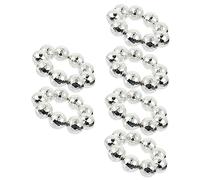 INOOMP Bracelet de Fête Lot de 6 Boules Disco pour Femmes Bijoux Élégants pour et Festivals Accessoire de Mode Coloré Chaîne Décorative