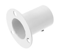 INOOMP Bride D'échelle en Acier Inoxydable pour Piscine Hors Sol, Support Stable et Multi-usages, Compatible Bateau et Kayak, Finition Blanche Solide