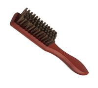 INOOMP Brosse à Barbe Vintage pour Hommes Brosse à Cheveux Souple Nylon Outil de Coiffure Ergonomique pour Nettoyage Poussière et Coiffage Huile