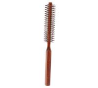 INOOMP Brosse à Cheveux Bois Antistatique Pour Femme Brosse à Rouleau Coiffante Douce Et Élastique Pour Cheveux Épais Et Frisés