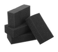 INOOMP Brosse Éponge Coupe Cheveux et Plumeau 5 Pièces, Outil Nettoyage Cheveux Détachés et Barbe, Accessoires Salon Coiffure, Lot Noir