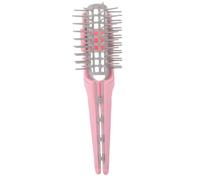 INOOMP Brosse Multifonction Légère en Tpr Structure Creuse pour Massage du Cuir Chevelu, Coiffage Quotidien et Voyage, Adaptée aux Cheveux Bouclés et Raides