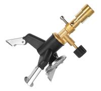 INOOMP Brûleur Bunsen de Laboratoire Multifonction en Laiton Portable Robuste à Dissipation Thermique pour Travaux Scientifiques et Activités de Plein Air