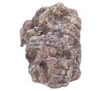 INOOMP Cachette L'exploration pour Reptiles Résine de Réaliste ou en Design Grotte en Roche, Améliore Bien-être Psychologique Stimule Aquarium Terrarium
