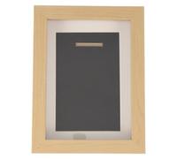 INOOMP Cadre à Médailles en Bois pour Coureurs Marathon, Étui de Rangement Pratique pour Médailles et Photos, pour Bureau ou Salle D'étude