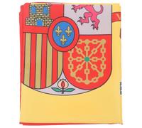 INOOMP Cape Drapeau National en Polyester Confortable et Agréable pour Encourager Lors des Grands Événements Sportifs ou Festivals