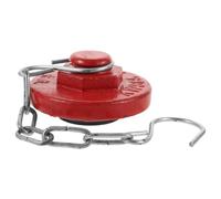 INOOMP Capuchon pour Protection Accès Non Autorisé de Borne D'incendie Latéral Métallique en Fer, Diamètre Extérieur 10,8-11cm, Installation Facile