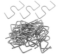 INOOMP Cintreuse de Branches en Fil d'acier Galvanisé 10 Cm Lot D'environ 25 Pinces de Fixation pour Arbres Fruitiers et Bonsaïs Outil de Modélisation et Support pour Jardinage