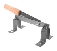 INOOMP Ciseaux à Ail Plusieurs styles en Acier Inoxydable avec Manche en Bois Ergonomique, Coupe Rapide Dimensions 18x10x8 Cm Racines D'oignon et Tiges D'ail pour Jardin Plusieurs styles