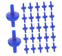 INOOMP Clapets Anti-Retour en Plastique pour Aquarium, Lot de 50 Pièces, Valves Unidirectionnelles Silencieuses pour Pompe à Air, Accessoires de Tuyauterie pour Aération Stable