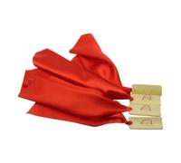INOOMP Clapets Traditionnels Rythme et Pénétration en Bambou Rouge 4 Pièces Instruments à Claquettes Portatifs en Polyester pour Garçon et Filles pour Pratique Quotidienne