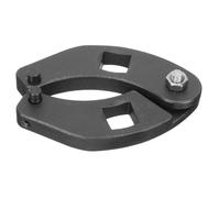 INOOMP Clé Réglable pour Écrou de Presse-étoupe de Vérin Hydraulique en Fer Noir Goupille Réversible, pour Chargeuses Agricoles et Chargeuses Compactes