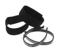 INOOMP Clips de Pantalon de Cyclisme Réfléchissants avec Sangles Élastiques Réglables, Protection Complète et Haute Visibilité Pratique du Vélo en Extérieur