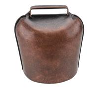 INOOMP Cloches épaissies pour bovins moutons cloche de bétail chèvre cloche de cheval Animaux rustique vaches cloches en métal costume de cloche de vache le fer Café