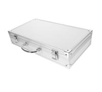 INOOMP Coffret à Outils en Alliage d'Aluminium 14.17X8.27X2.95 Pouces Poignée et Fermoir Sécurisé, Mallette Multifonction Légère pour Camping et Excursions en Plein Air