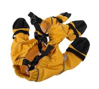 INOOMP Combinaison de Neige Isolée pour Chien avec Bottines Imperméables en PU Réfléchissantes, Protection Antidérapante pour Pattes, pour Balades Hivernales