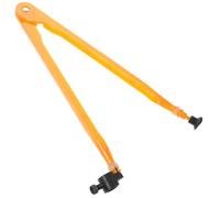 INOOMP Compas Professionnel pour Professeur de Mathématiques en Abs Jaune Échelles Claires et Poignée Longue pour Illustrations Techniques et Mesures Précises