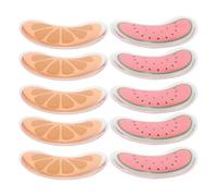 INOOMP Compresses de Gel Réfrigérantes Réutilisables Yeux, 6 Paires, Poche de Glace Apaisante et Hydratante, Froid pour Poches et Blessures, Usage Voyage