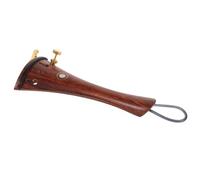 INOOMP Cordier de Violon 4/4 en Bois de Palissandre Finition Œil-de-Poisson Cordelette de Fixation, Pièces de Rechange pour Violon, Adapté aux Violonistes Débutants