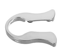 INOOMP Coupe-capsule de Vin en Plastique Argenté, Outil Réutilisable pour Découpe Papier Aluminium, Accessoire Ouvre-bouteille Portable Pratique, pour Bar et Dégustation de Vin