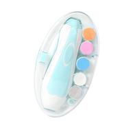 INOOMP Coupe- Électrique Portable pour Animaux de Compagnie Coupe- à Lumière LED pour Chats Et Chiens Sûr Et Silencieux Abs Sky-