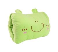 INOOMP Coussin Chauffant Main Peluche Dessin Animé Grenouille Coussin Chauffant Hiver Portable Et Léger Jouet Et Accessoire De Décoration