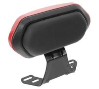 INOOMP Coussin de Siège Arrière Rouge pour Scooter et Moto, Dossier Confortable Passager, Accessoire de Remplacement Compatible Trottinette Électrique, Siège Moto Ergonomique