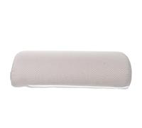 INOOMP Coussin Repose-Pieds Demi-Cylindre en Coton et Polyester Gris Antidérapant, Coussin de Soutien des Pieds pour Bureau, Améliore Circulation Sanguine et Réduit Gonflement, Travail