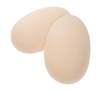 INOOMP Coussinet Musculaire Adhésif pour Homme 1 Paire, Silicone Souple Couleur Kaki, Coussinet de Poitrine Pratique et Remplaçable, Accessoire Fitness et Musculation pour Sport en Plein