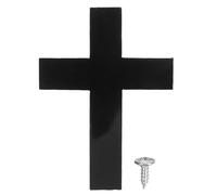 INOOMP Couvercle de plateau de communion, poignée croisée avec vis pour première communion, couvercle de tasse sacrée, vaisselle de service, poignée de remplacement, accessoires