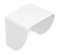 INOOMP Couvercle Étanche en PVC Blanc pour Station de Recharge Type 86, Protection Pluie et Poussière pour Prise Extérieure, Usage en Extérieur, Fixation 60-80,8 Mm