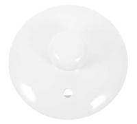 Inoomp Couvercle Universel De Tasse À Thé En CéRamique Blanche 2.17In Avec Joint ÉTanche Couvercle De Remplacement Pour ThéIèRe Accessoire Cuisine Maison