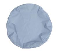 INOOMP Couverture de Foyer Couverture de Chauffage extérieur Housses de Table à feu Housse de Table pour Barbecue Housse de Barbecue Couverture de Meubles Nappe Tissu Oxford Gris