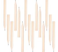 INOOMP Crayons Miniatures en Bois Naturel Ronds Hb 50 Pièces pour Écriture et Dessin pour Garçon et Filles d'Âge Préscolaire et Enseignants