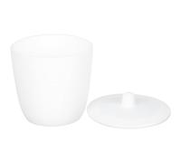 INOOMP Creuset de Fusion de Laboratoire Ptfe 100 Ml avec Couvercle, Résistant Chimiquement, Four de Fonderie pour Expériences Scolaires, Creuset pour Fusion des Métaux et Soudure, Usage