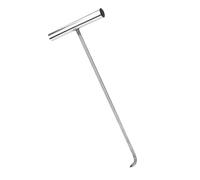 INOOMP Crochet de Levage Inox T pour Regards et à Enroulement Résistant et Ergonomique pour Entretien Égouts et Usines