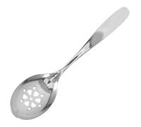 INOOMP Cuillère à Service Perforée Acier Inoxydable Épaissie Cuillère Robuste pour Buffet Ustensile de Table pour Dîner Fête et Service Public