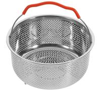 INOOMP Cuiseur Vapeur en Acier Inoxydable 4l avec Ventilation et Résistance la Rouille pour Cuisson de Riz et Céréales à Domicile