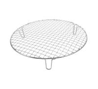 INOOMP Cuisson Ronde INOX pour Barbecue De Usage Camping Table Et Refroidissement