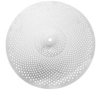 INOOMP Cymbale à Faible Volume 16 Pouces en Alliage Métallique, Cymbale Splash Silencieuse pour Batterie, Accessoire Sourdine Batterie, Pratique pour Entraînement et Percussion