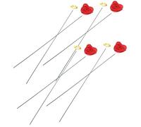 INOOMP Décoration de Piquets de Jardin en Résine Abeilles 16 Pcs Piquets Colorés pour Jardin Décoration d'abeille Accessoire de Jardinage