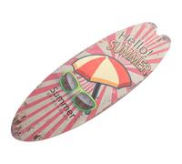 INOOMP Décoration Murale Surf en Bois Panneau Suspendu Thème Plage pour Chambre ou Salon Ambiance Bord de Mer